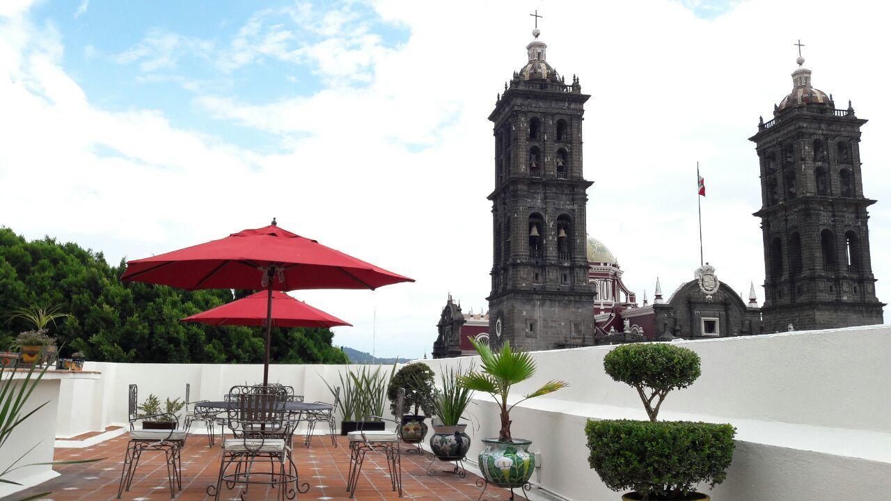 Hotel Santiago Puebla Buitenkant foto
